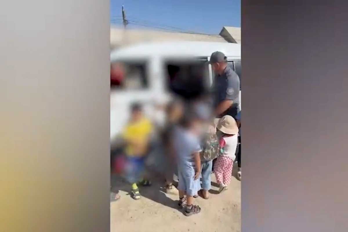 Buxoro viloyatida 36 nafar bogʻcha tarbiyalanuvchisi ikkita Damas mikrovenida tashilgan